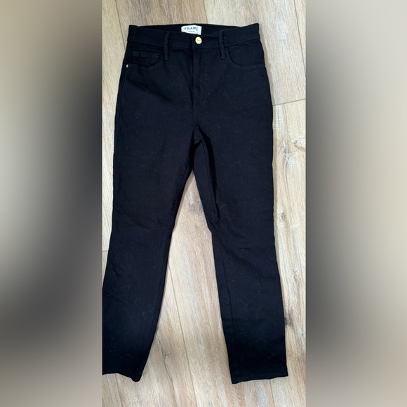 NWOT Frame Le High Rise Straight Ankle Jeans - Picture 5 of 6